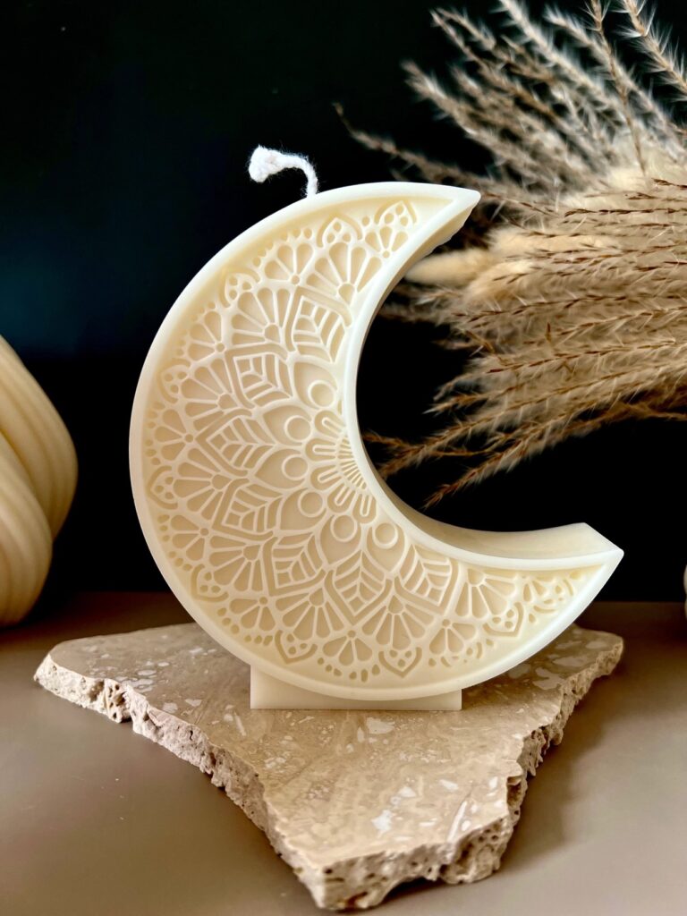 Designkaars Maan | sojawas