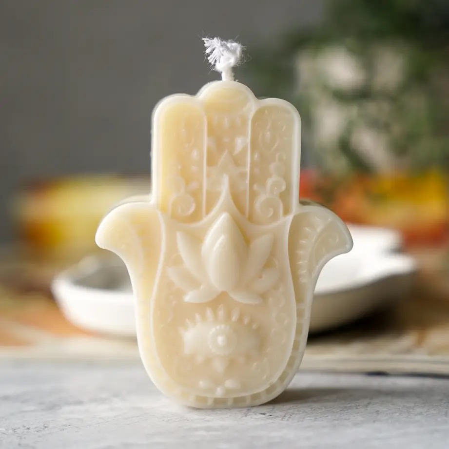 Designkaars Hand | sojawas