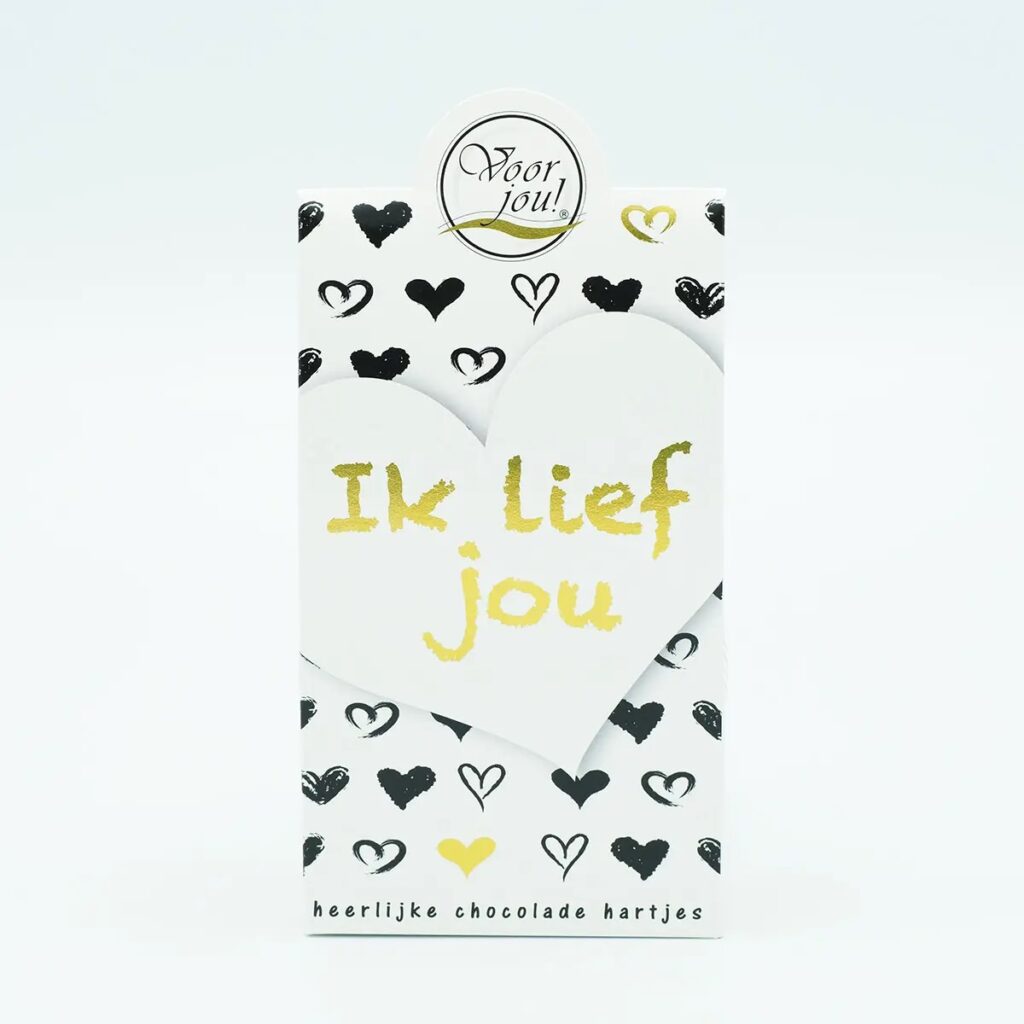 Chocolade hartjes | Ik Lief Jou