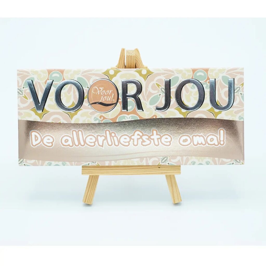 Chocolade wensreep - Voor Jou | De Allerliefste Oma!