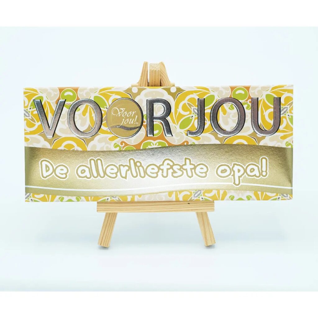Chocolade wensreep - Voor Jou | De Allerliefste Opa!