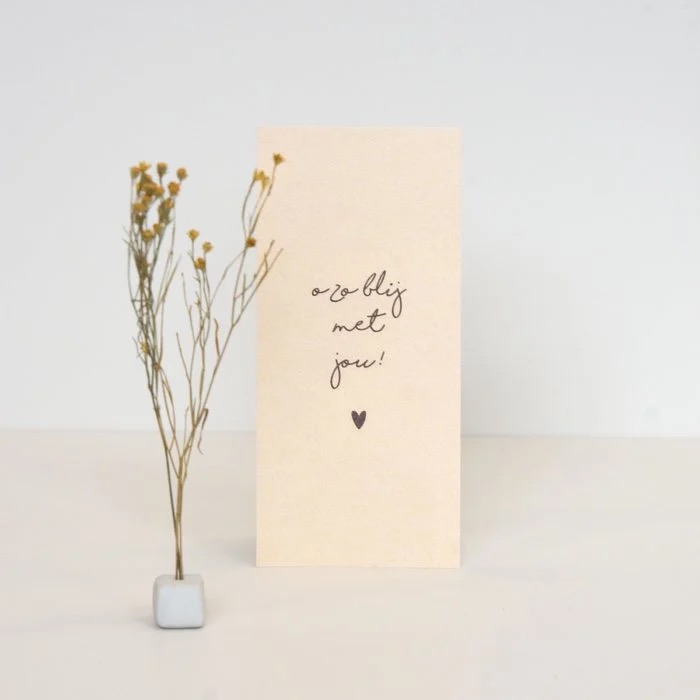 Droogbloem | O Zo Blij Met Jou!