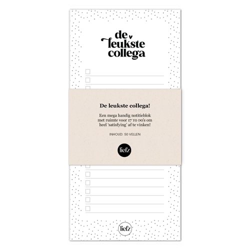 Notitieblok | De Leukste Collega