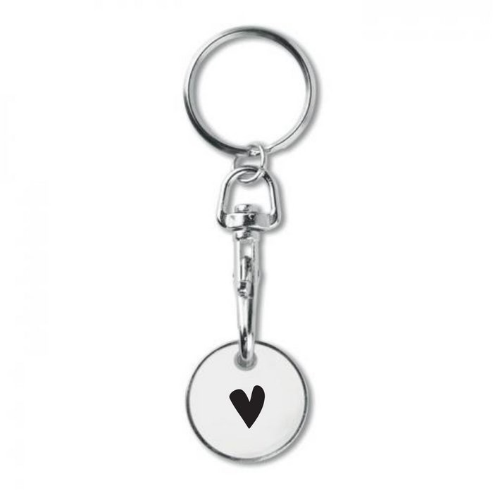 Winkelwagenmuntje | Hartje