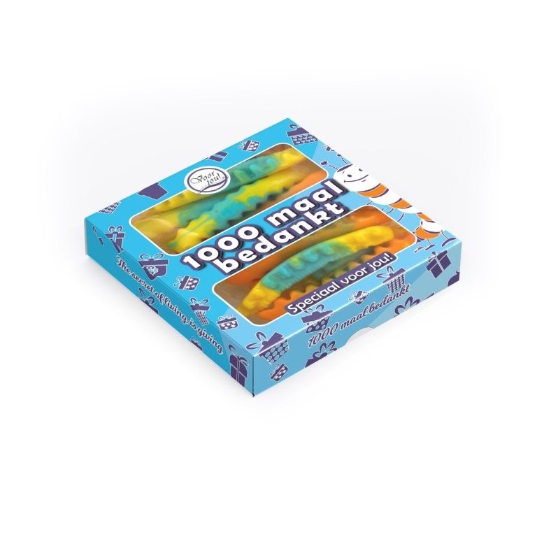 Snoepcadeau | 1000 maal bedankt