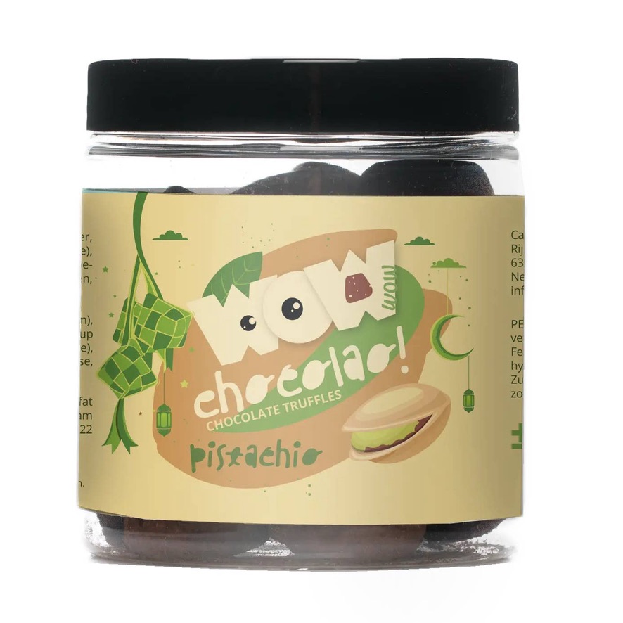 WOW Chocolao! Chocoladetruffel | Pistache (EID)