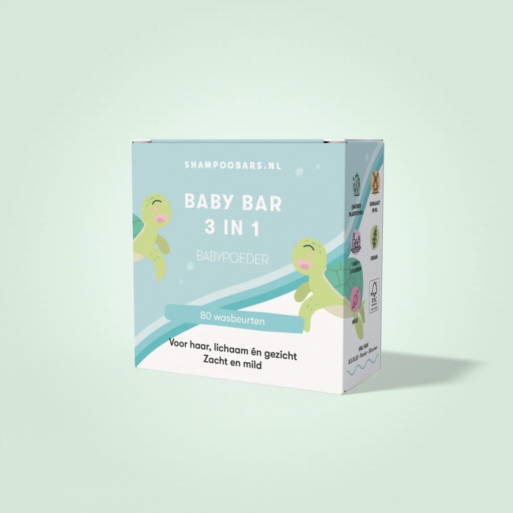 Shampoo Bars | 3-in-1 Baby bar | Schildpad