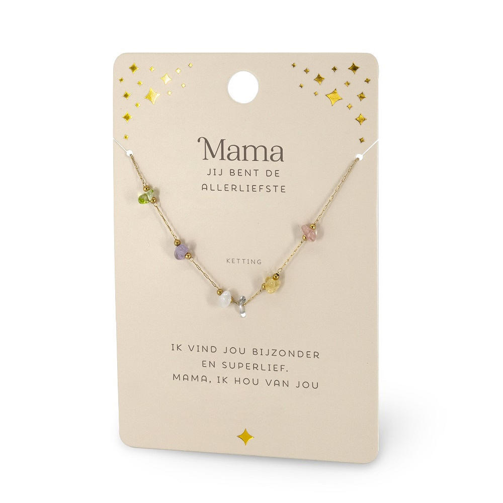 Ketting edelsteen | Mama